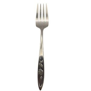 Oneida Community‎ My Rose Stainless Betty Crocker Dinner Fork Floral Vintage